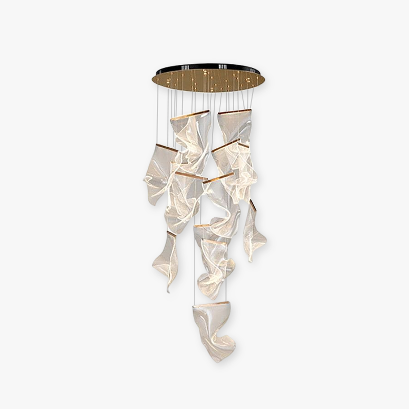 Keldelwren Acrylic Chandelier-Moonnatur