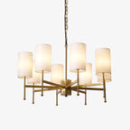Telise Fabric Chandelier-Moonnatur