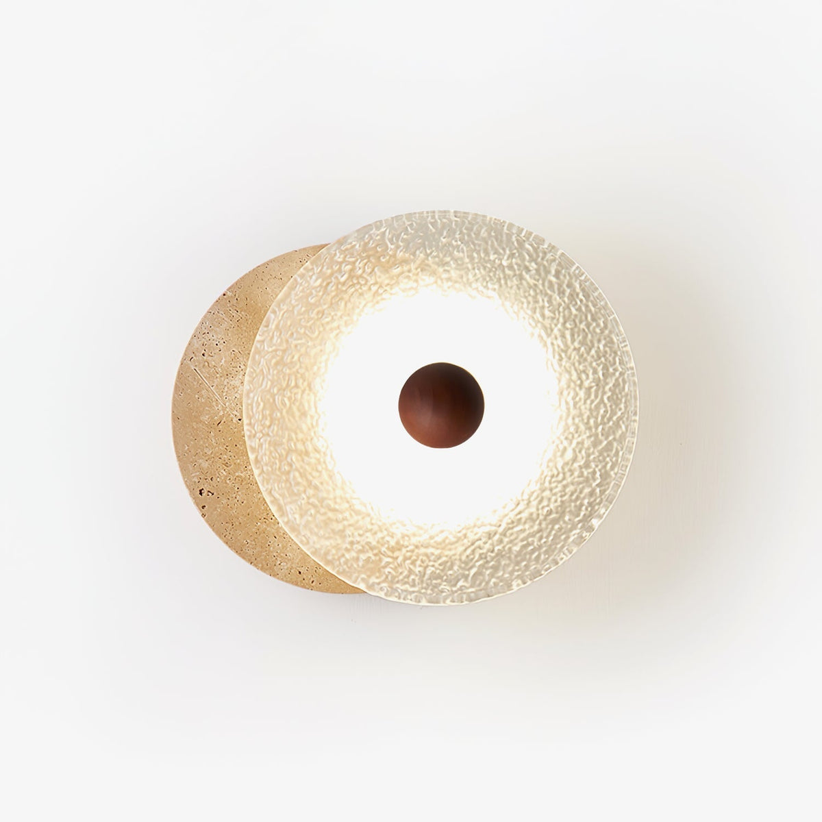 Dorrenina Travertine Wall Light-Moonnatur