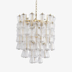 Deneleth Glass Chandelier-Moonnatur