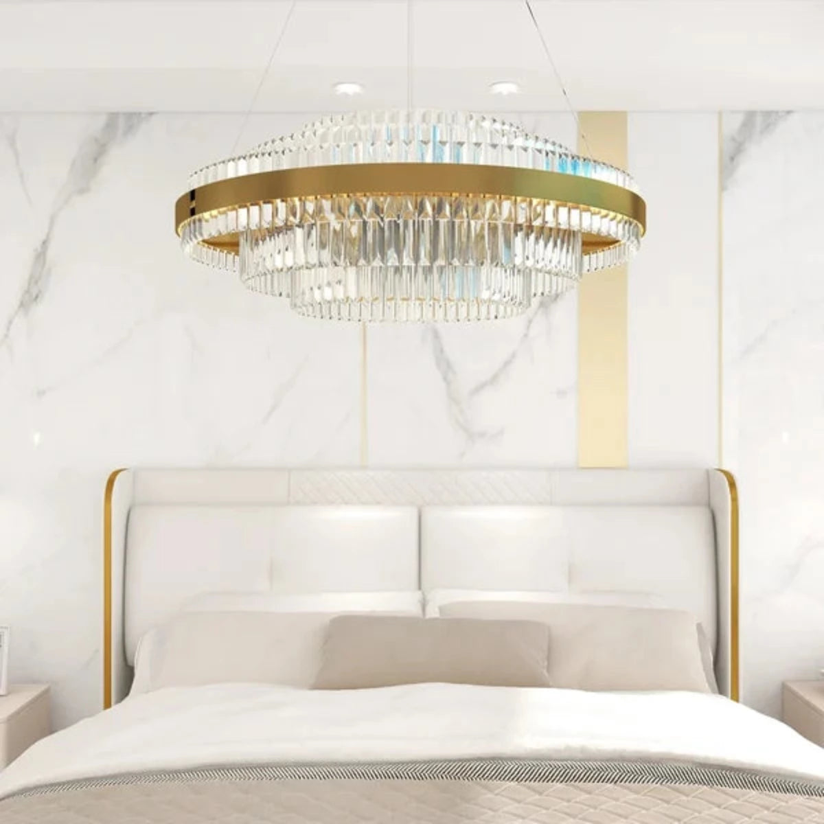 Barroweth Crystal Chandelier-Moonnatur