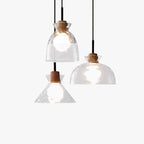 Langrenlyn Glass Pendant Light-Moonnatur