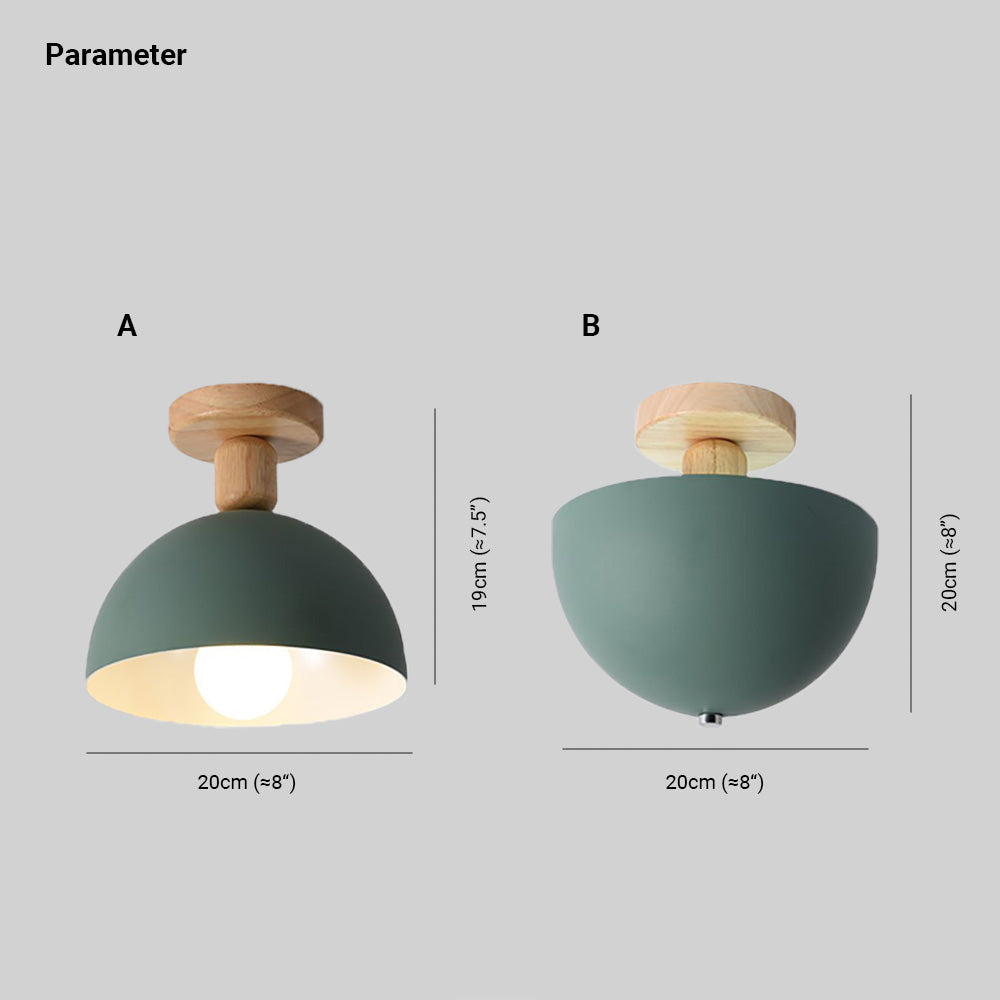 Queneleris Metal Ceiling Light-Moonnatur