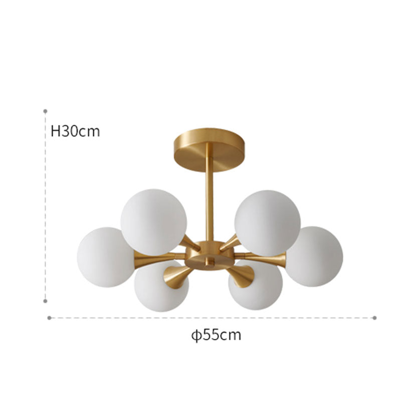 Grenelwren Glass Ceiling Light-Moonnatur