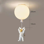 Kesteriel Acrylic Ceiling Light-Moonnatur