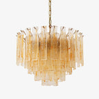 Rildenlyn Glass Chandelier-Moonnatur