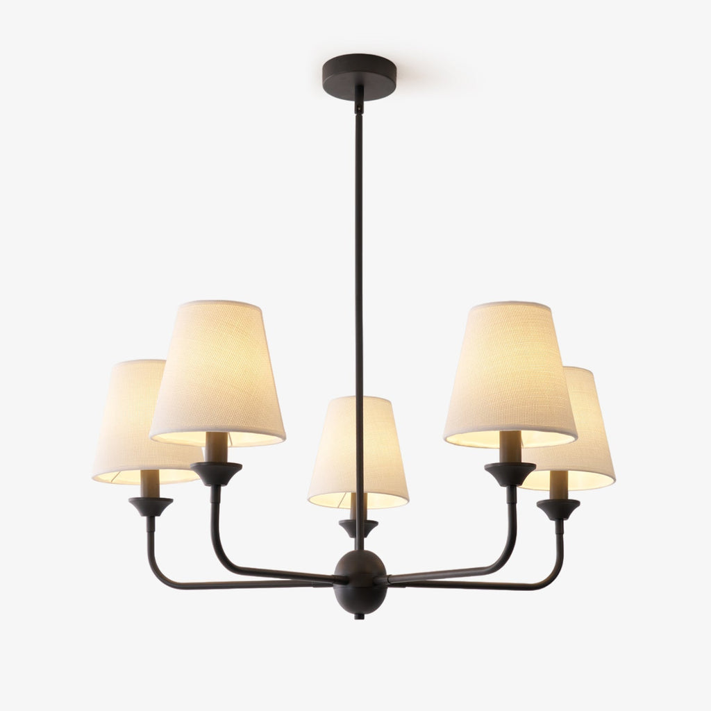 Tovara Fabric Chandelier-Moonnatur