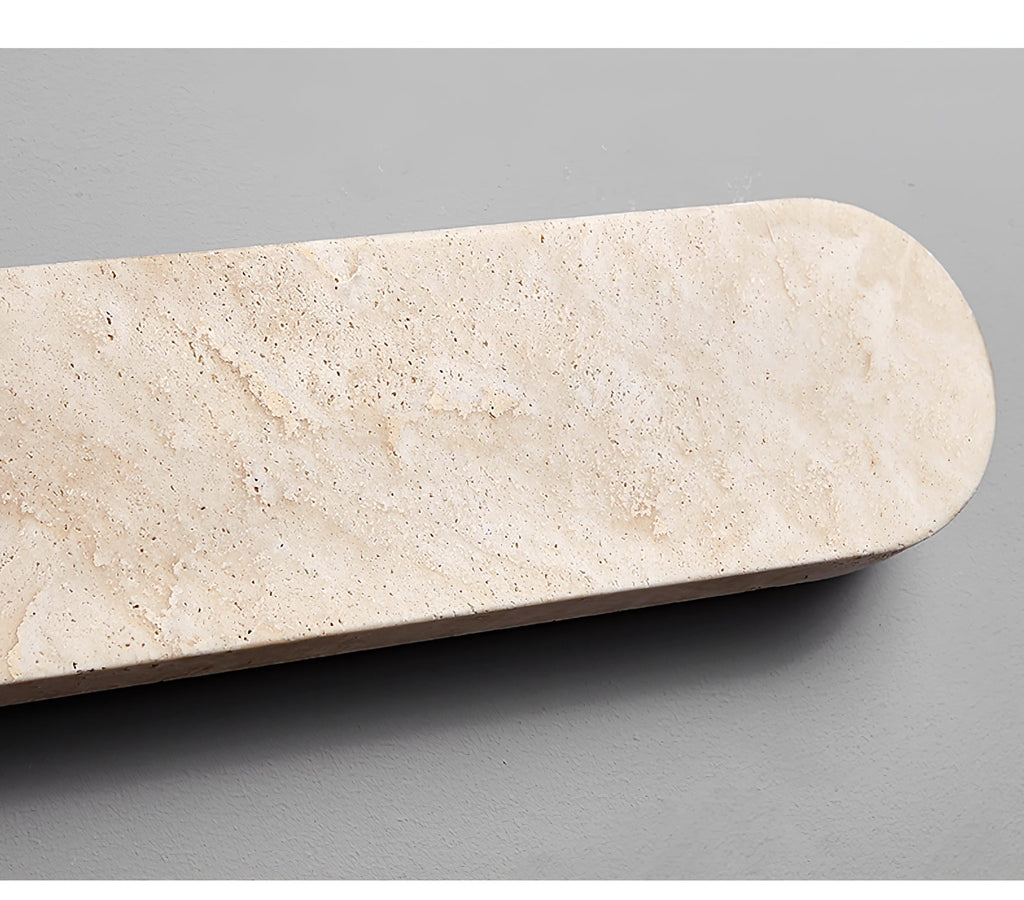 Wardenwell Travertine Wall Light-Moonnatur