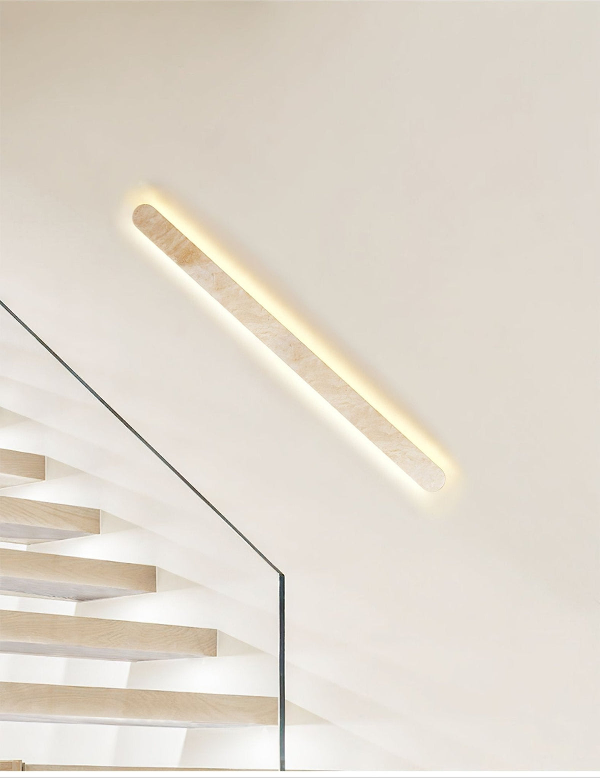 Wardenwell Travertine Wall Light-Moonnatur