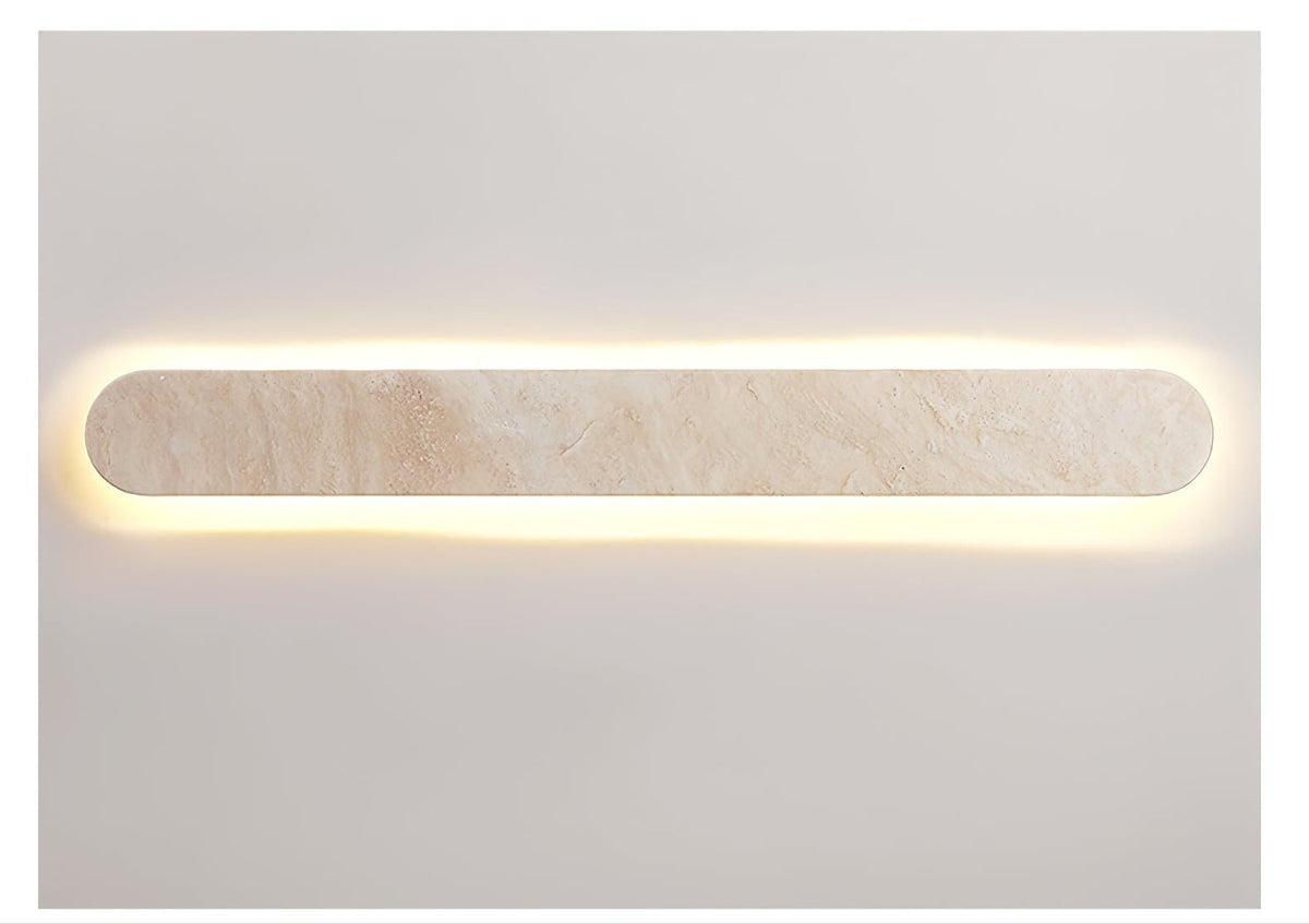 Wardenwell Travertine Wall Light-Moonnatur