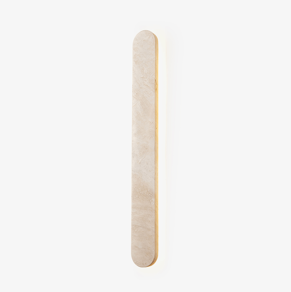 Wardenwell Travertine Wall Light-Moonnatur