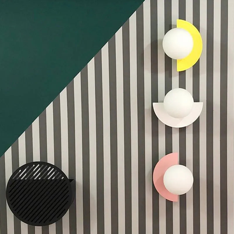 Altonlyn Polyethylene Wall Light-Moonnatur