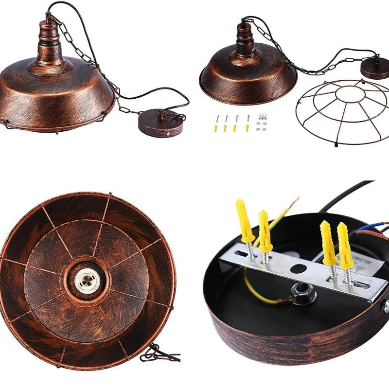 Tarnellark Metal Pendant Light-Moonnatur