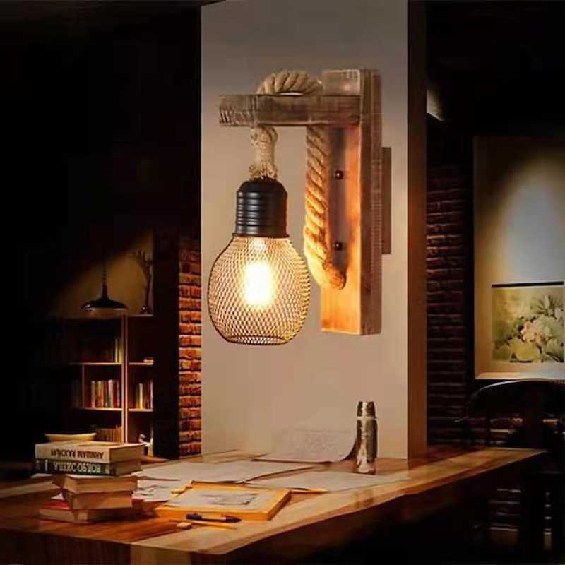 Renverfern Wood Wall Light-Moonnatur