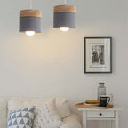 Hadrenash Wood Pendant Light-Moonnatur