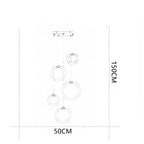 Lorrenenis Acrylic Pendant Light-Moonnatur