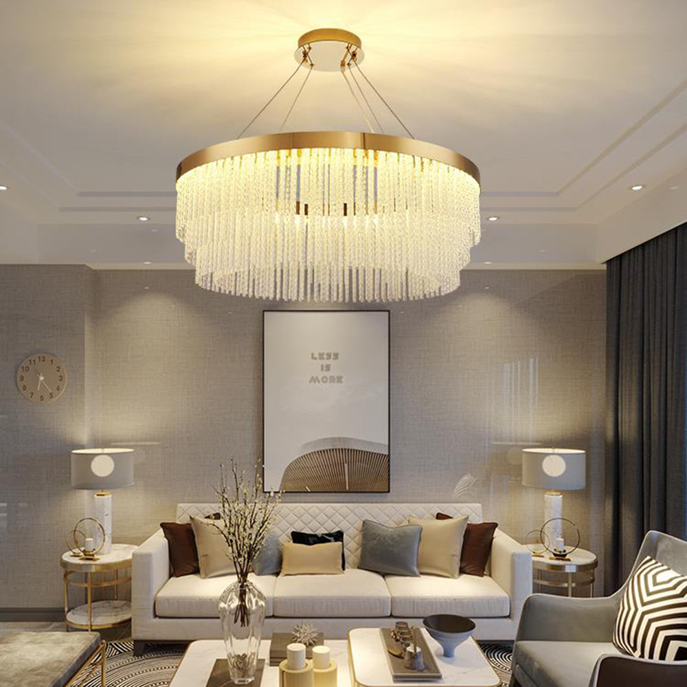 Cardelevia Crystal Pendant Light-Moonnatur