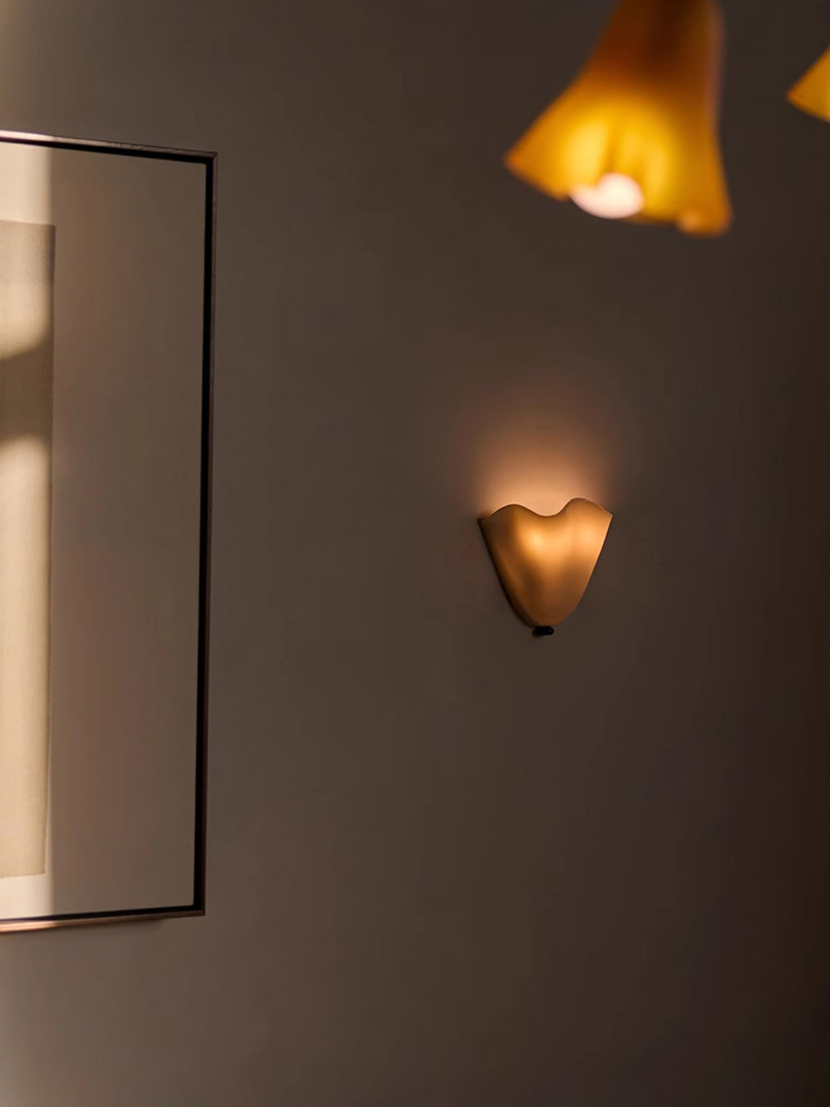 Aldeneth Glass Wall Light-Moonnatur