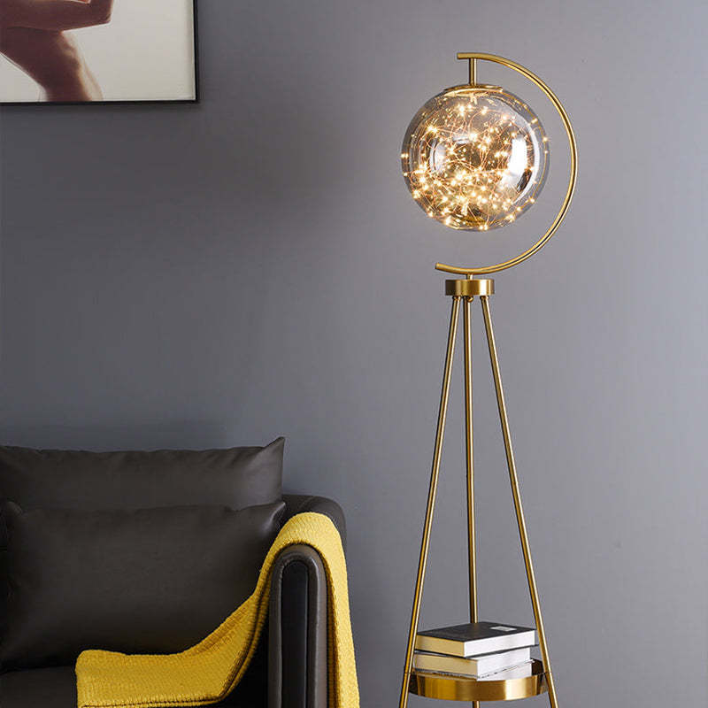 Keldelelia Metal Floor Lamp-Moonnatur