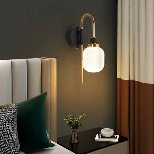 Ardo Modern Metal/Acrylic Wall Lamp, 2 Style - Neutralighting