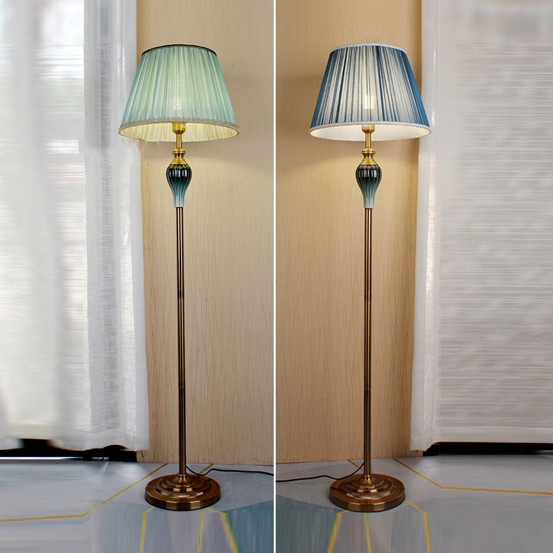 Merrenelis Fabric Floor Lamp-Moonnatur