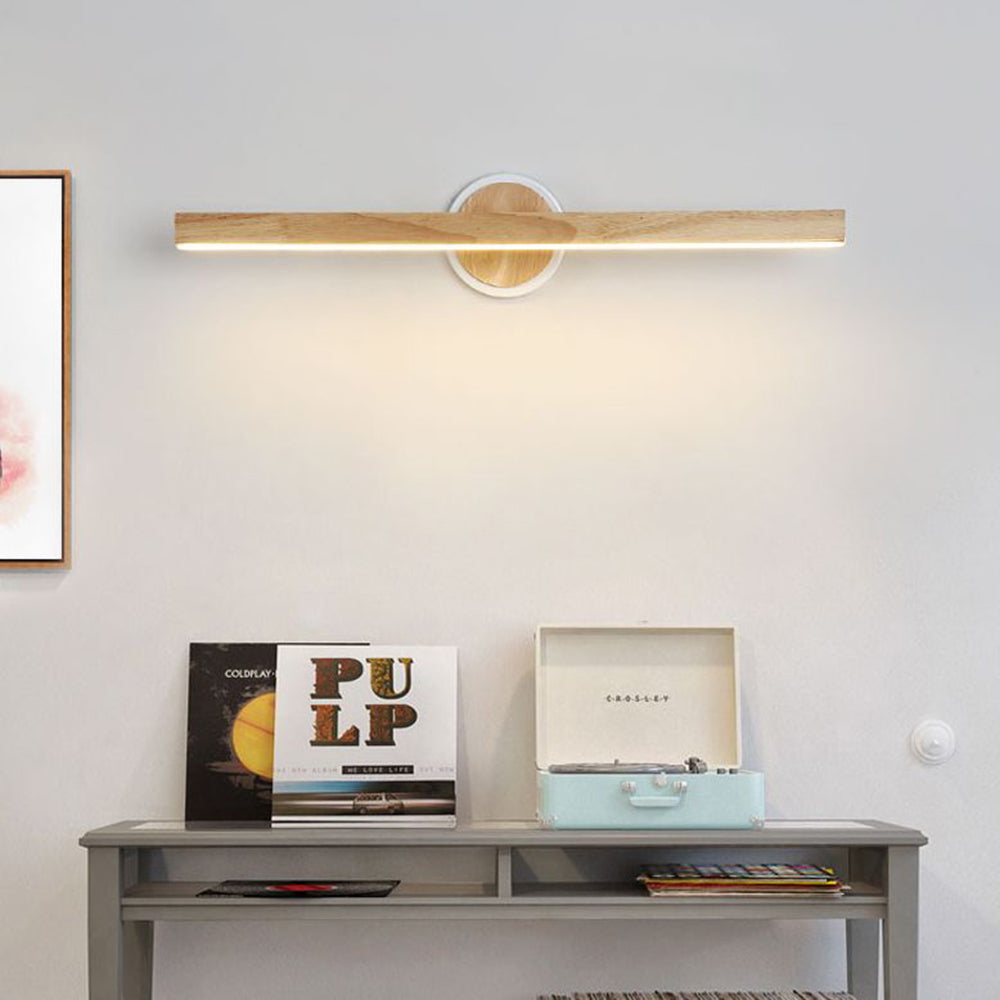 Finverholm Wood Wall Light-Moonnatur