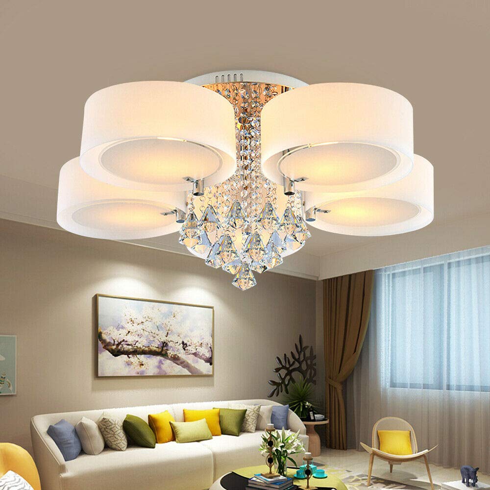 Meldenonna Glass Ceiling Light-Moonnatur