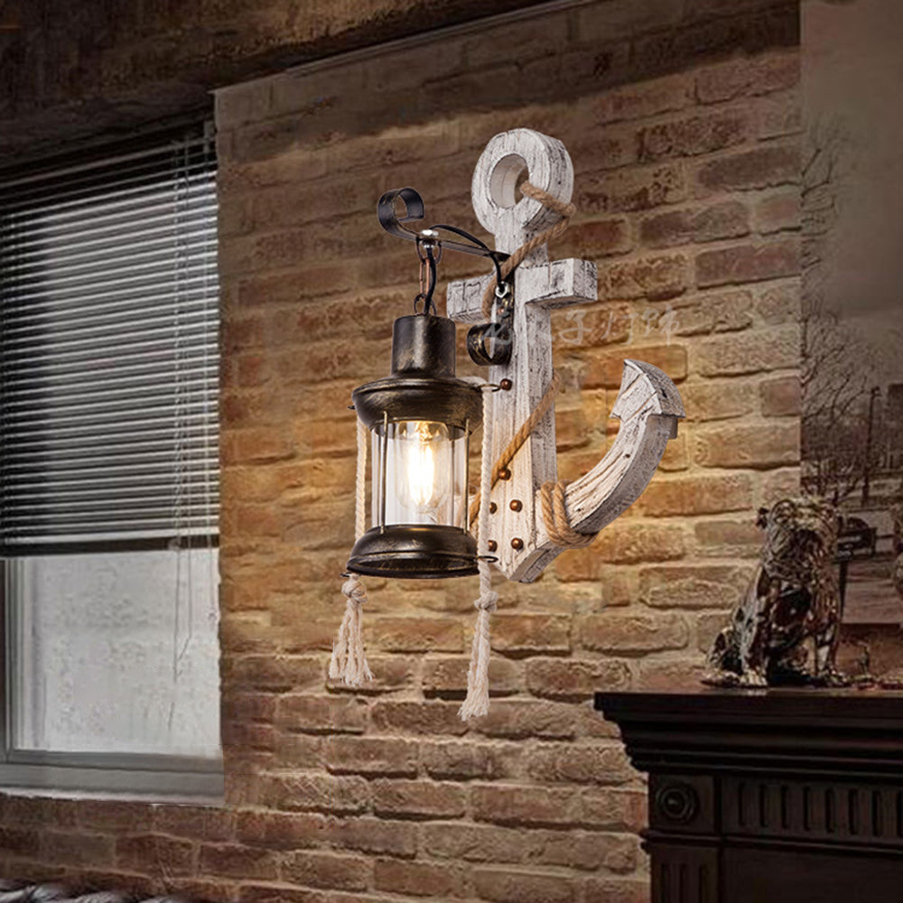 Verrenelia Pine Wood Wall Light-Moonnatur