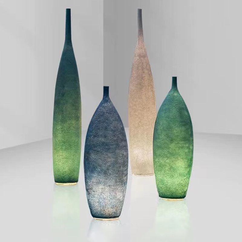 Laderonna Resin Floor Lamp-Moonnatur