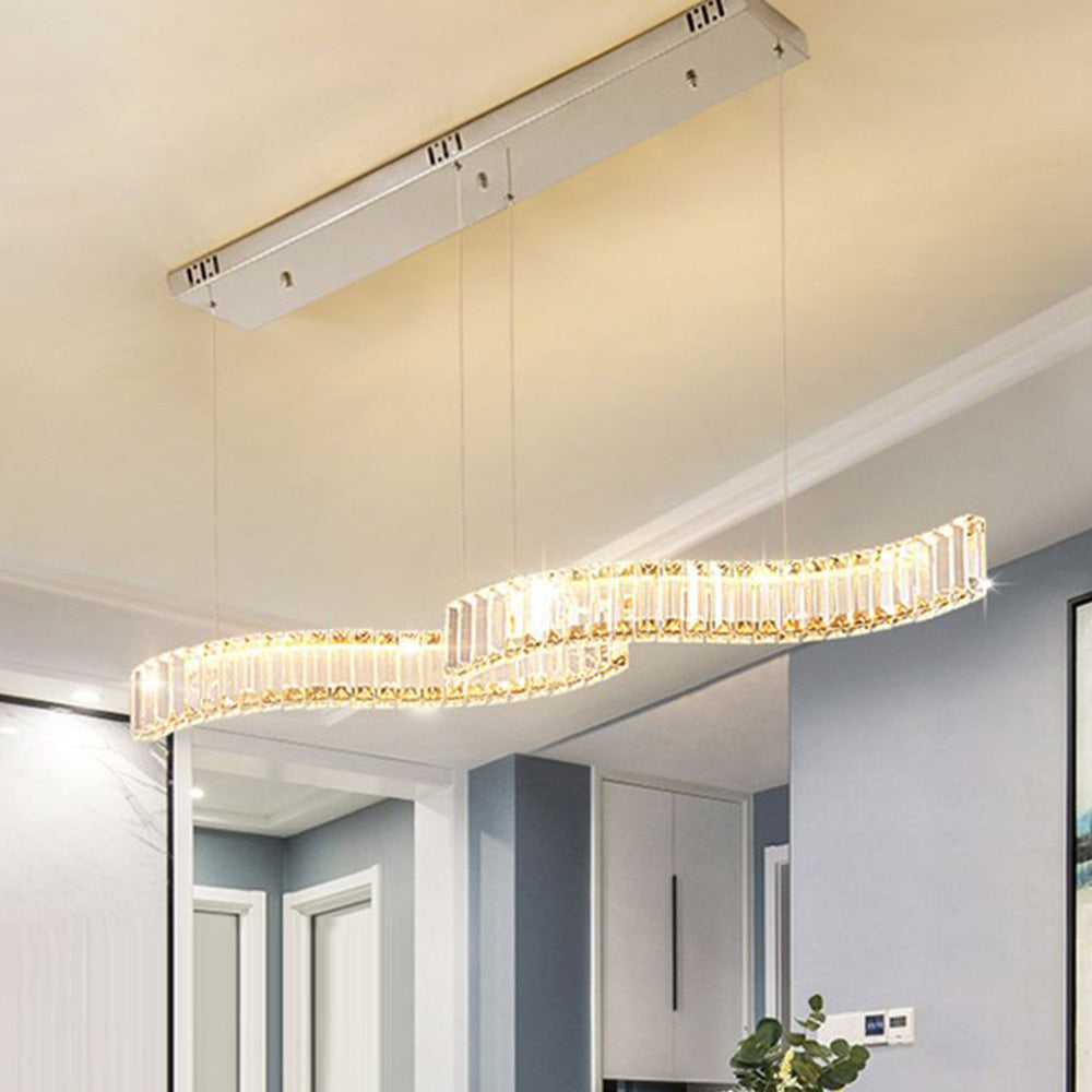 Morrelelis Crystal Pendant Light-Moonnatur