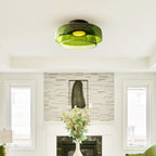 Ashenelia Glass Ceiling Light-Moonnatur