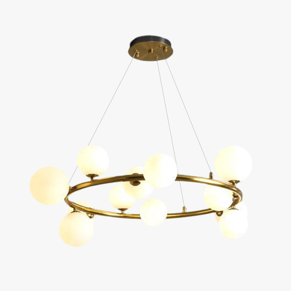 Nardenora Glass Chandelier-Moonnatur