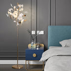Caldenwynne Ceramic Floor Lamp-Moonnatur