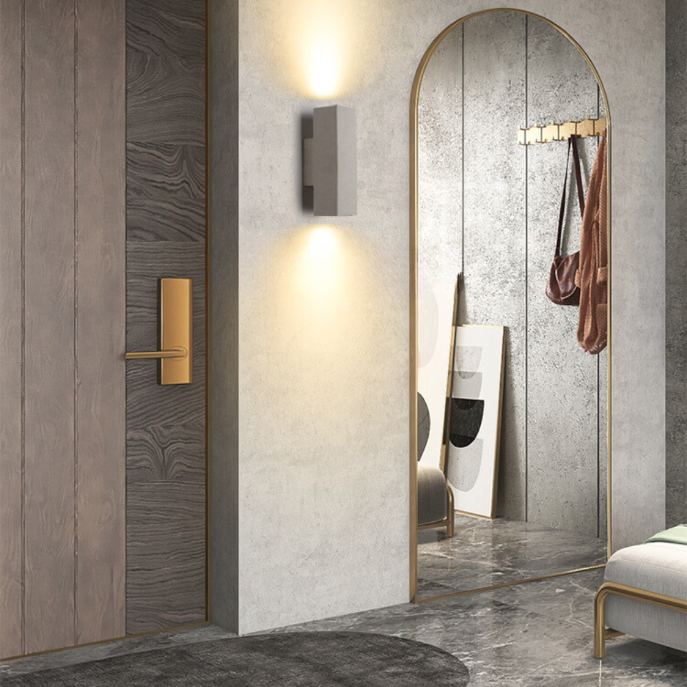 Cindelvale Cement Wall Light-Moonnatur
