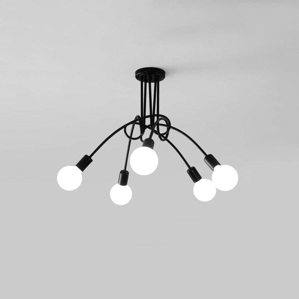 Avrenlyn Iron Ceiling Light-Moonnatur