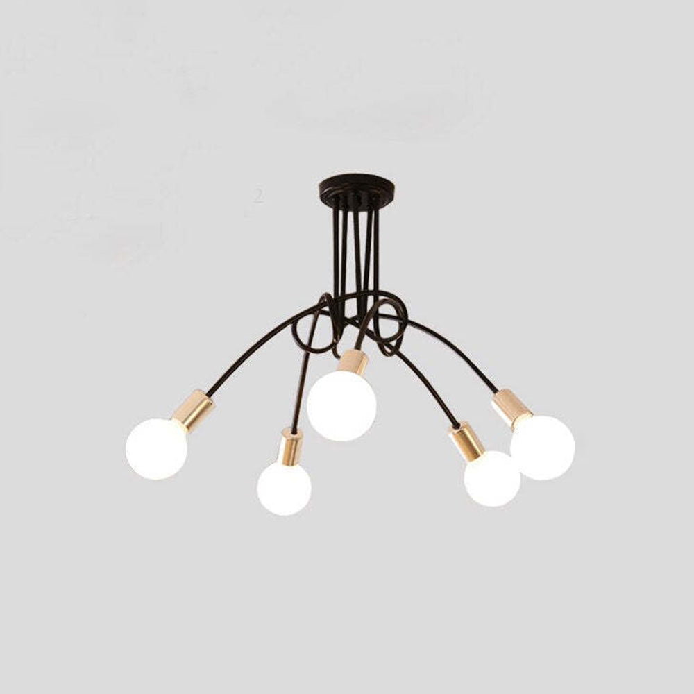 Avrenlyn Iron Ceiling Light-Moonnatur