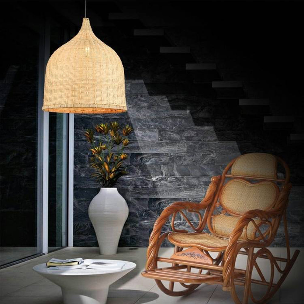 Yarrelaria Bamboo Pendant Light-Moonnatur