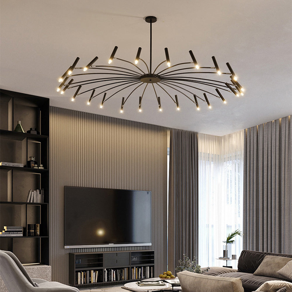 Penrelheath Metal Chandelier-Moonnatur