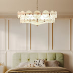 Iveria Glass Chandelier-Moonnatur