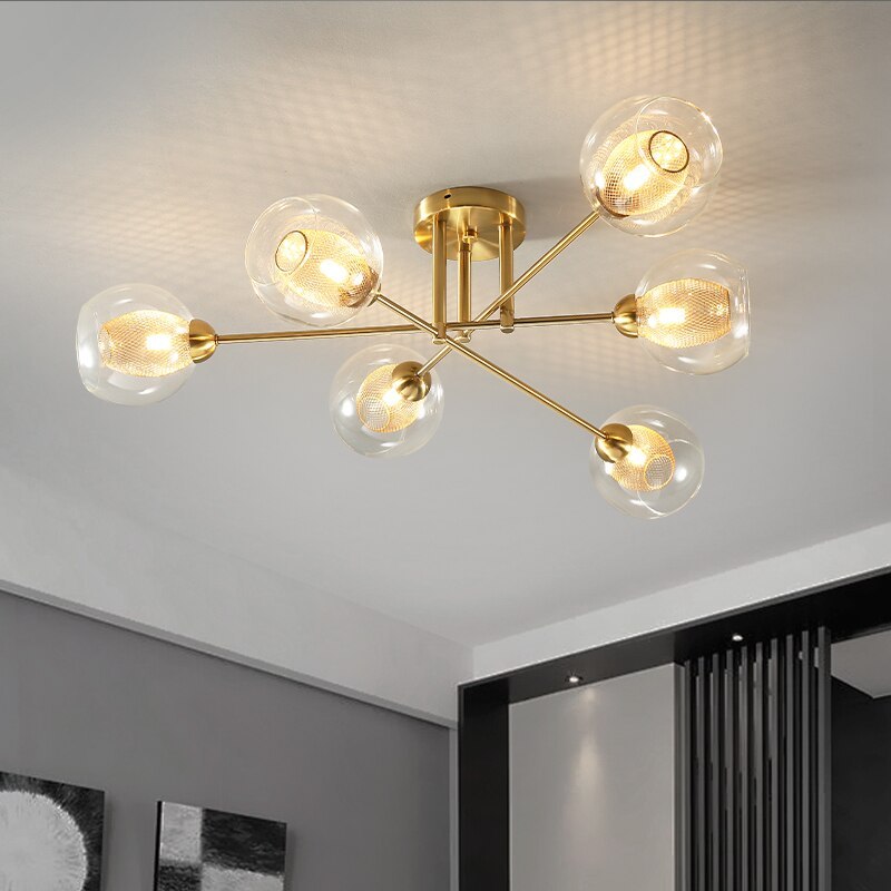Inverrose Glass Chandelier-Moonnatur