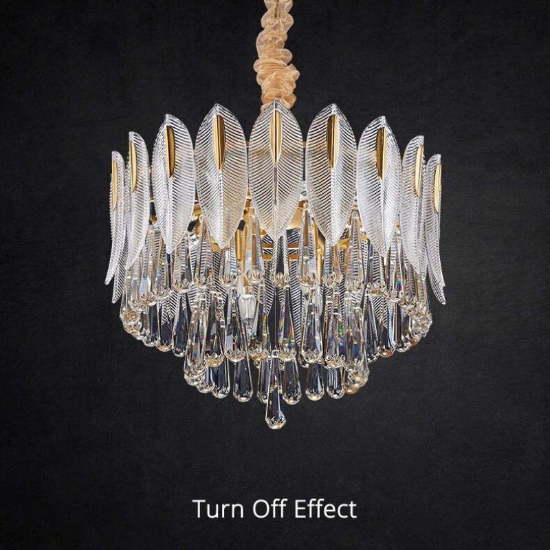 Brevenenis Crystal Chandelier-Moonnatur