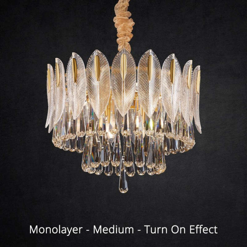 Brevenenis Crystal Chandelier-Moonnatur