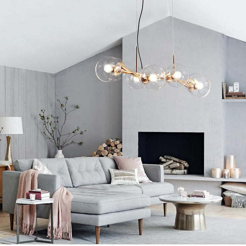 Laderwyn Glass Pendant Light-Moonnatur