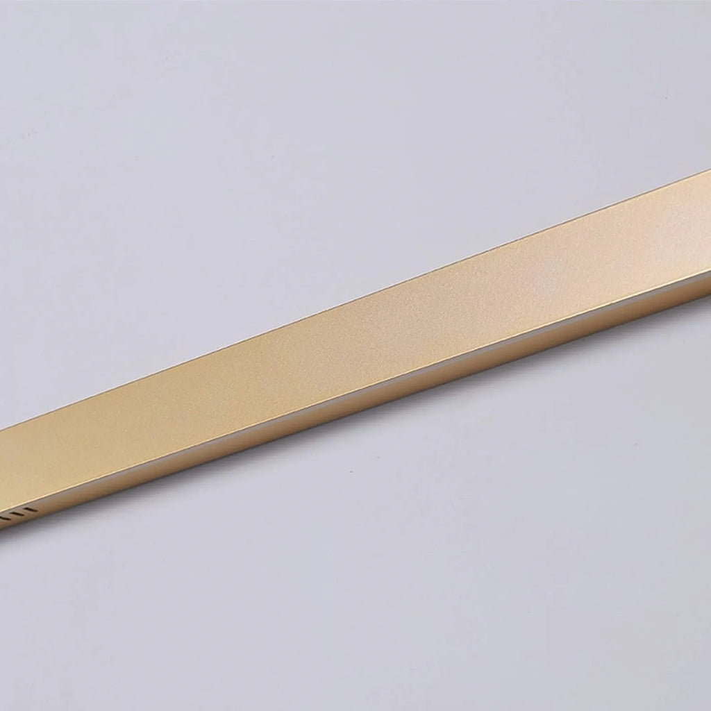 Gravo Minimalist Linear Metal/Acrylic Wall Lamp, Gold/Black/White - Neutralighting