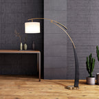 Torrenwren Fabric Floor Lamp-Moonnatur
