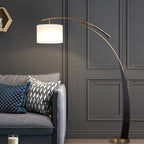 Torrenwren Fabric Floor Lamp-Moonnatur