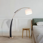 Torrenwren Fabric Floor Lamp-Moonnatur
