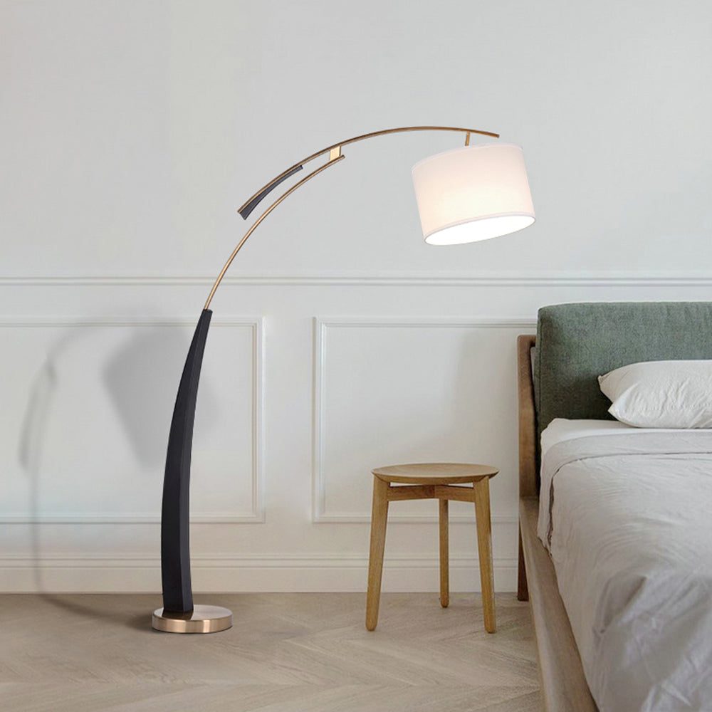Torrenwren Fabric Floor Lamp-Moonnatur