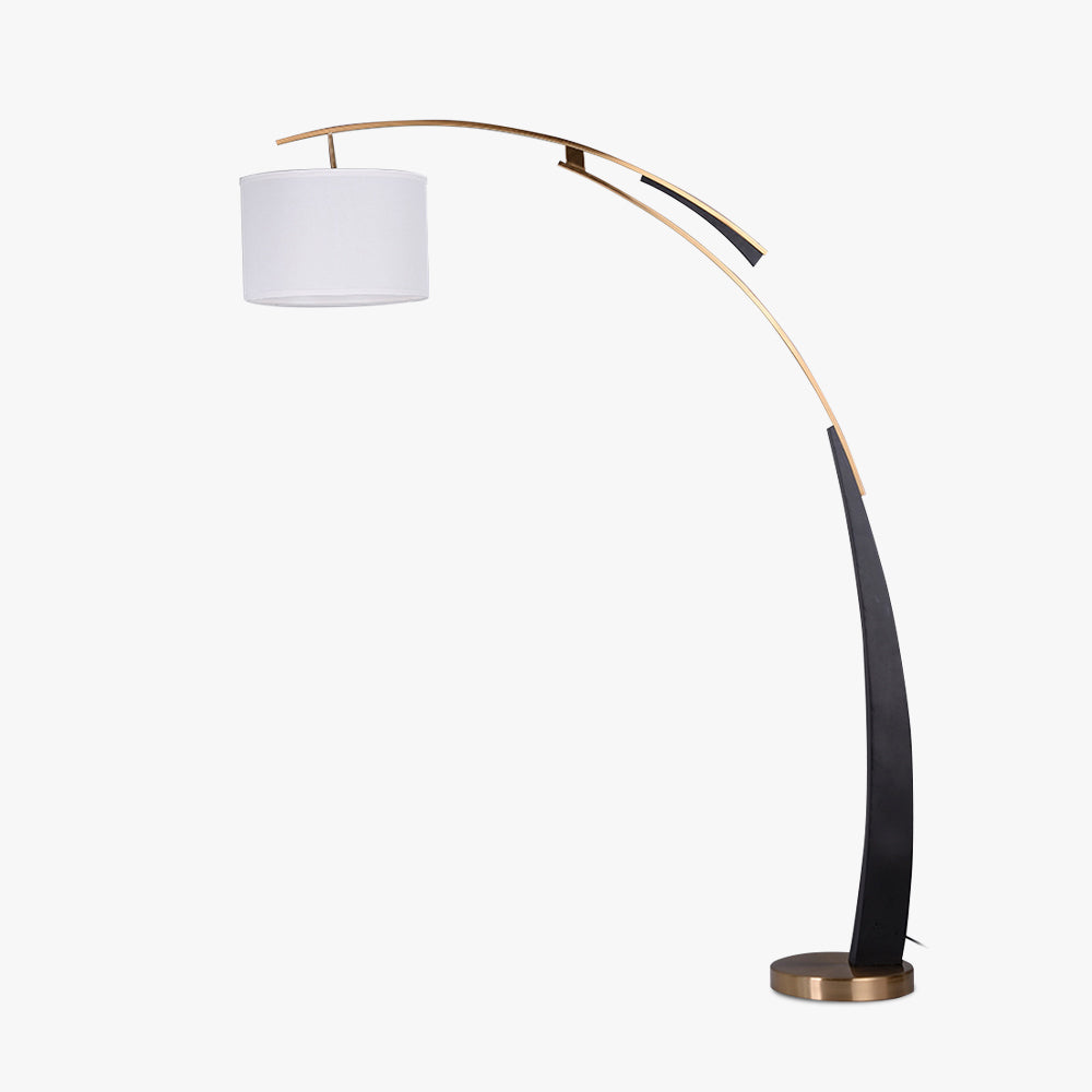 Torrenwren Fabric Floor Lamp-Moonnatur
