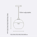 Grenelena Acrylic Pendant Light-Moonnatur